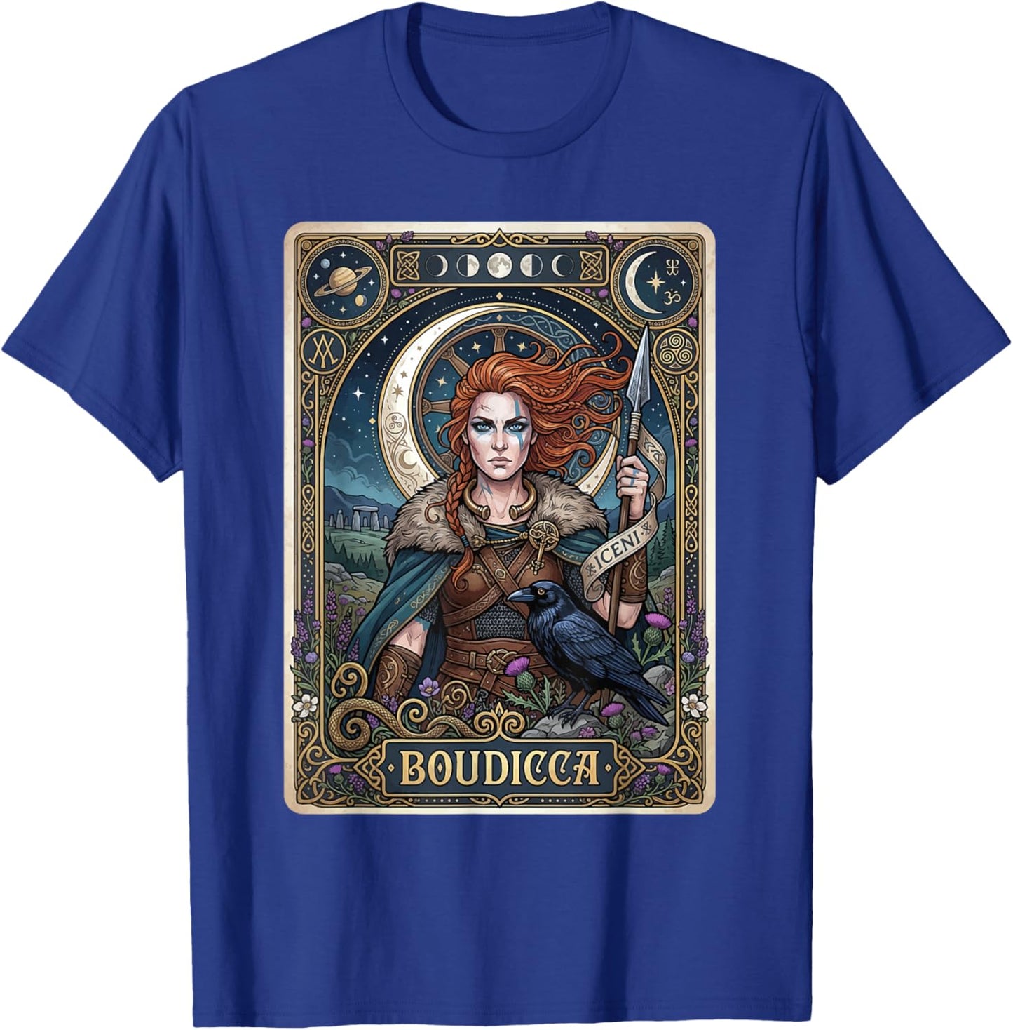 Boudicca Tarot T-Shirt - T-Shirt | Royal