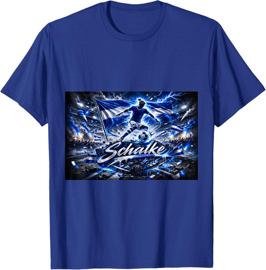 Schalke T- Shirt Gelsenkirchen Spruch Stadt Souvenir Fan T-Shirt - T-Shirt | Royal