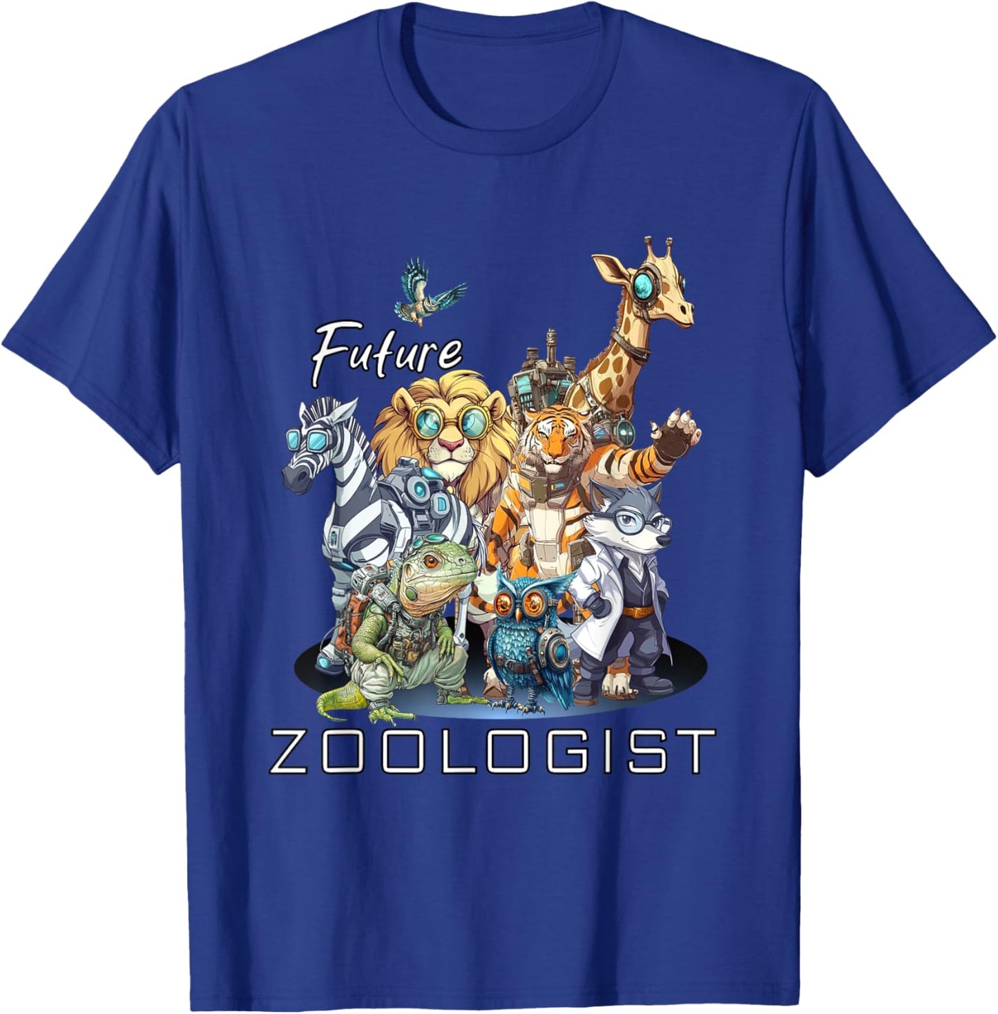 Future Zoologist Guardians of Zoology T-Shirt - T-Shirt | Royal
