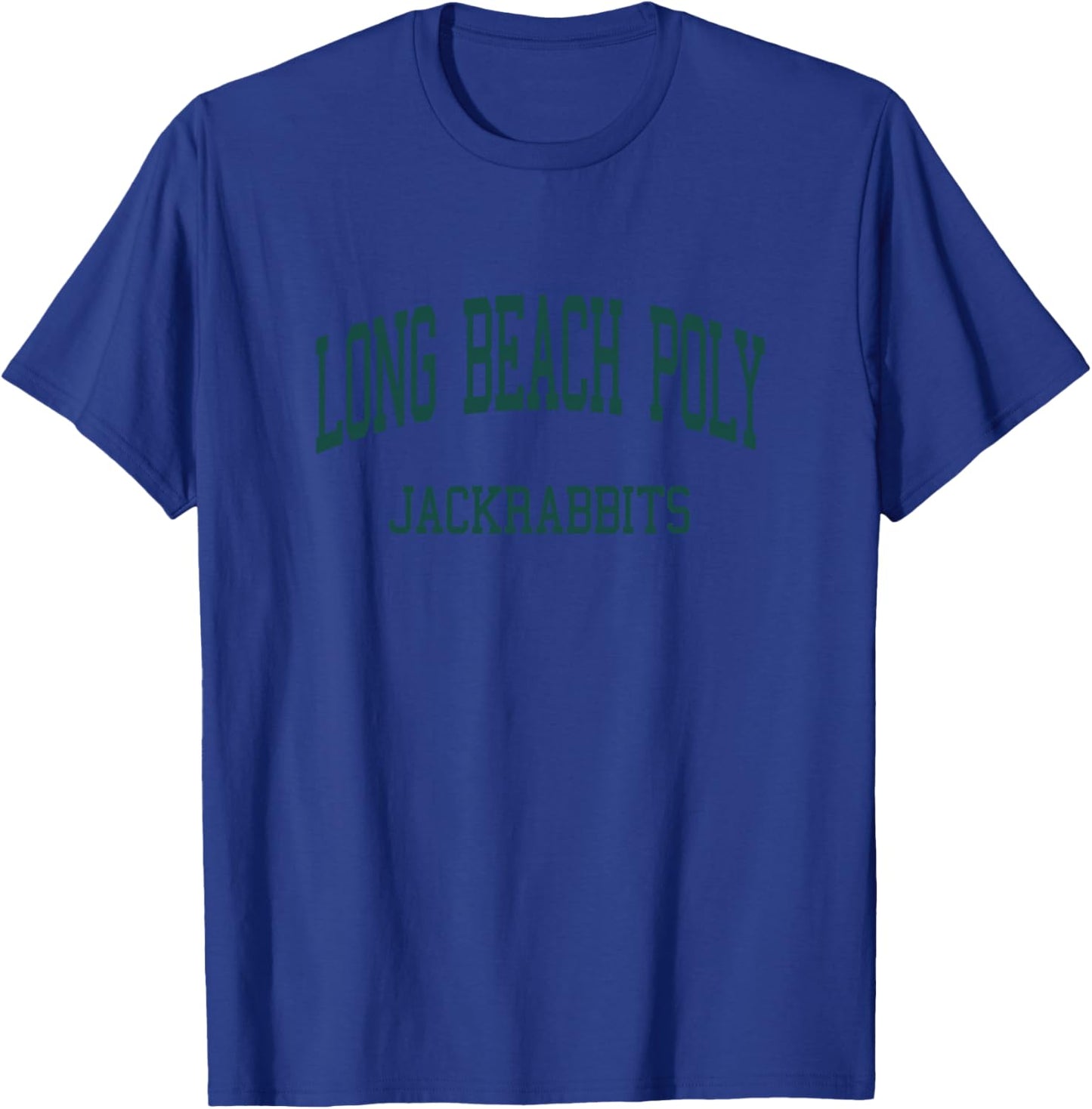 Long Beach Polytechnic High School HS Long Beach CA Retro T-Shirt - T-Shirt | Royal