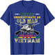 Never Underestimate Old Man Who Served in Vietnam Veteran T-Shirt - T-Shirt | Royal