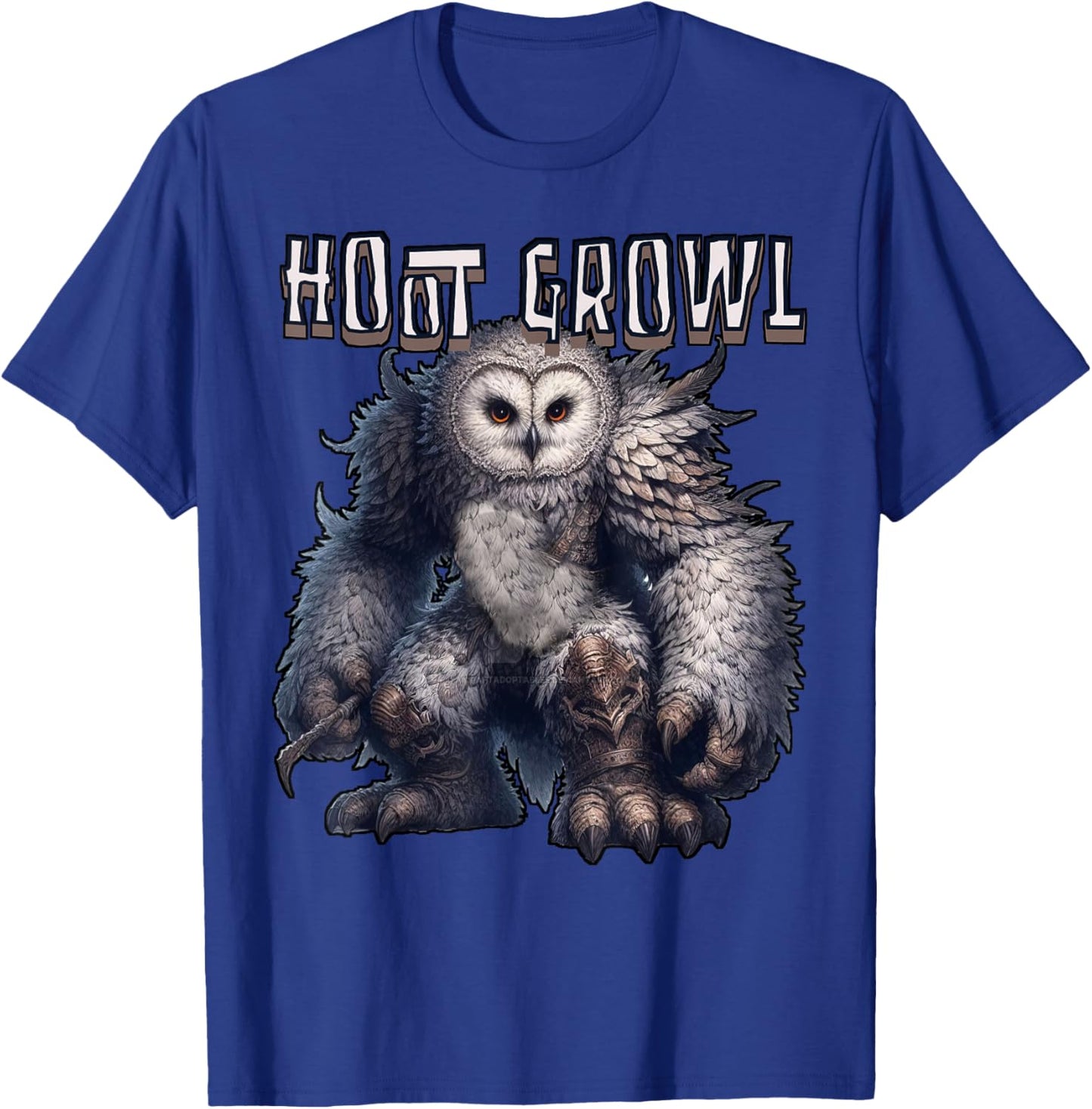 Hal Owl Half Bear Half Man T-Shirt - T-Shirt | Royal