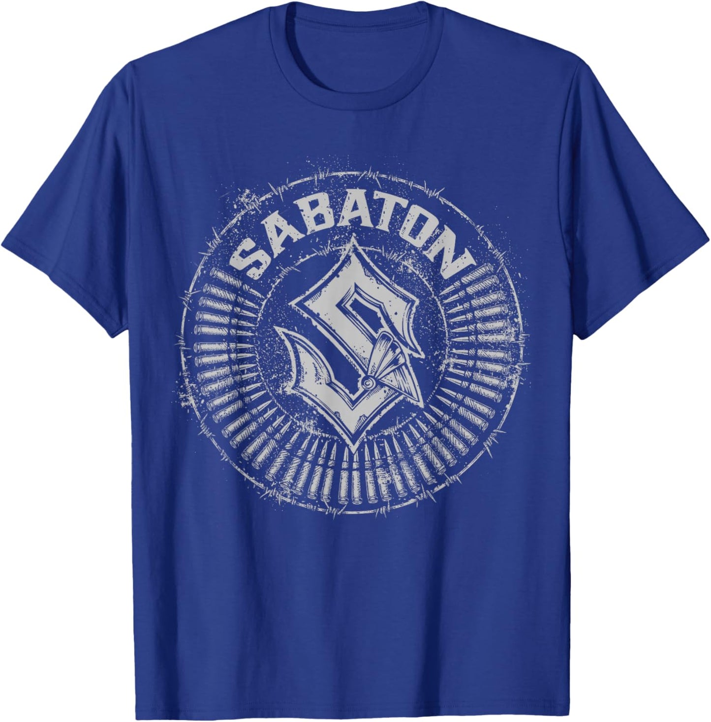 Reloaded White Logo T-Shirt - T-Shirt | Royal