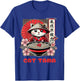Cat Tama Cat Railway Officer Eat Ramen T-Shirt - T-Shirt | Royal