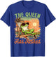 Retired Coworker Frog Retirement Beach The Queen Has Retired T-Shirt - T-Shirt | Royal