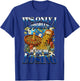 Its Only a Problem If You're Losing Funny Gambling Bootleg T-Shirt - T-Shirt | Royal
