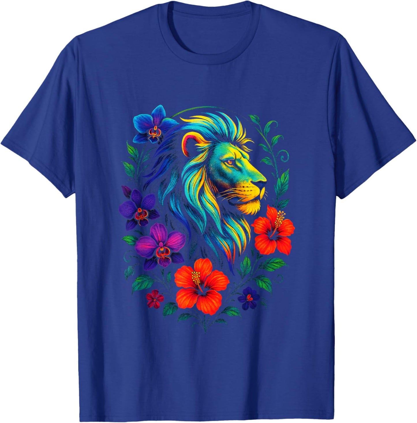 Lion Zodiac King T-Shirt - T-Shirt | Royal