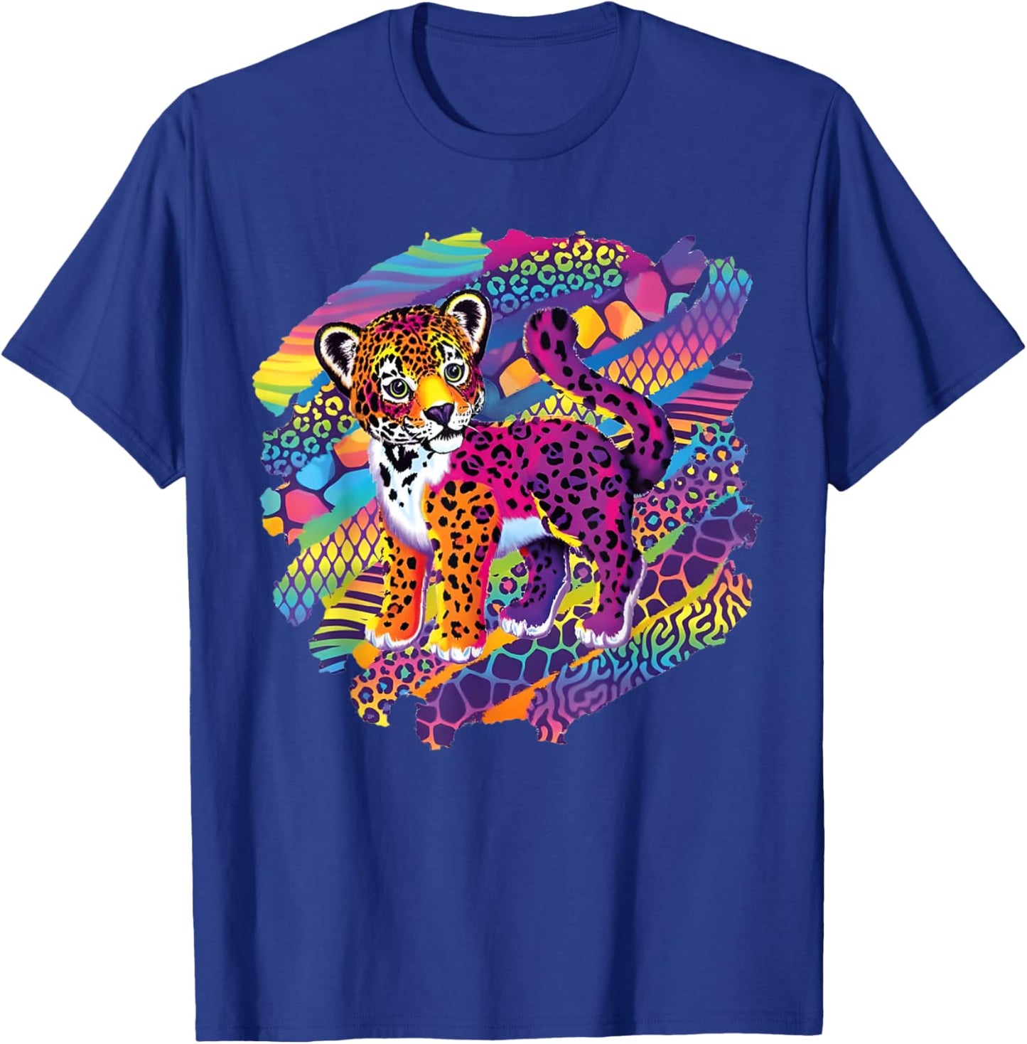 Vintage Style Tiger 90s Inspired Tiger Men Women T-Shirt - T-Shirt | Royal