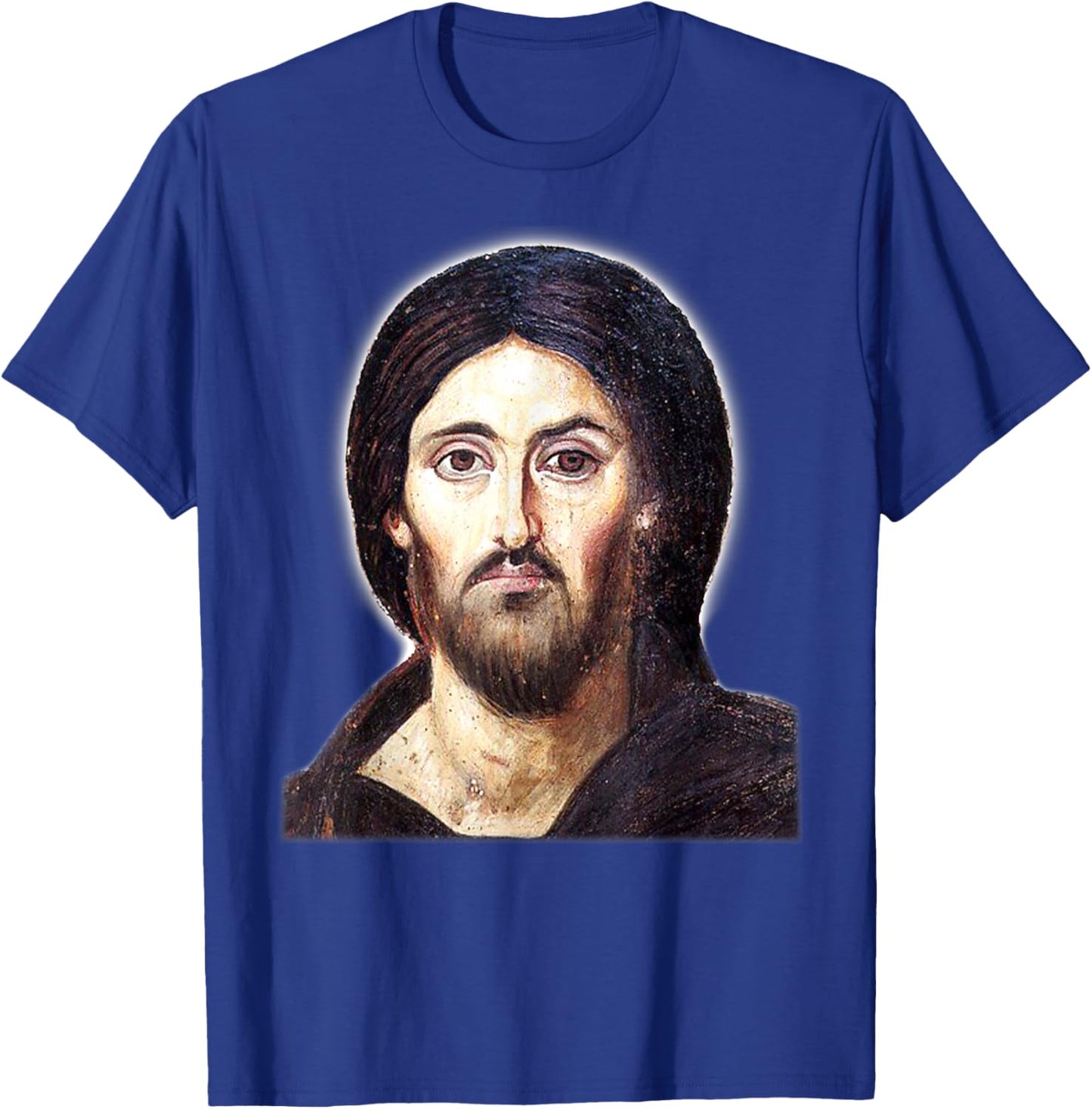 Jesus Christ Icon Portrait at St. Catherine's Monastery T-Shirt - T-Shirt | Royal