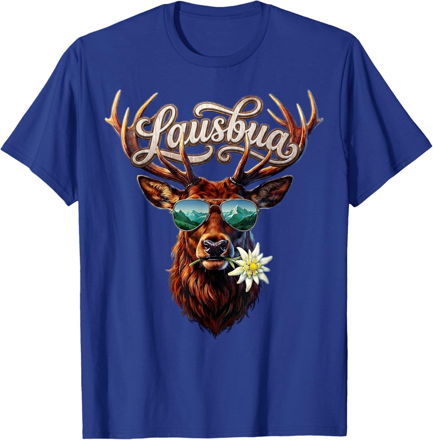 Lausbua Kinder Trachtenshirt Herren Jungen Trachten T-Shirt - T-Shirt | Royal