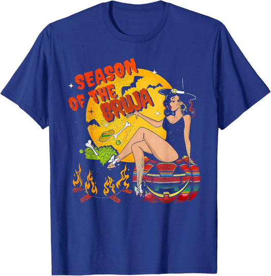 Season Of The Bruja Halloween T-Shirt - T-Shirt | Royal