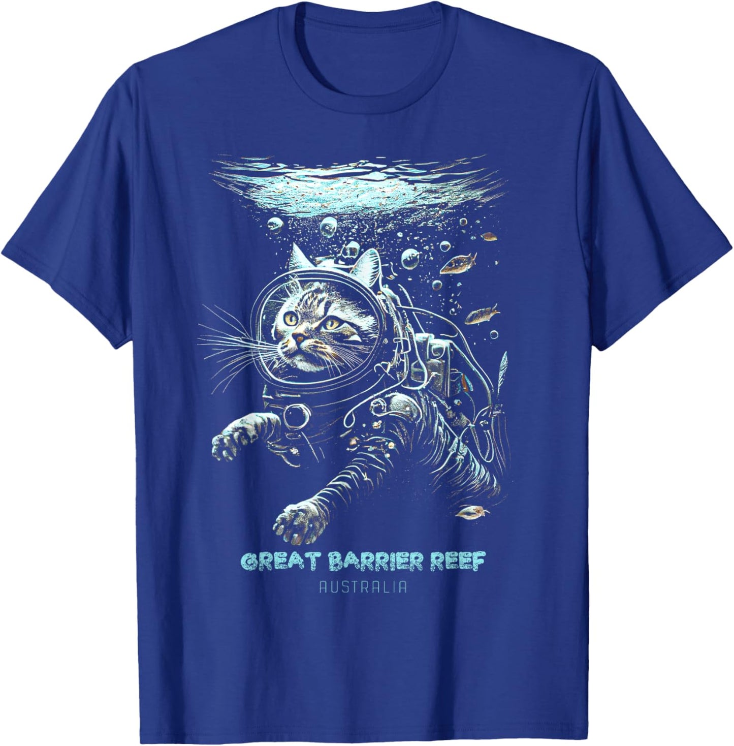 Great Barrier Reef Australia T-Shirt - T-Shirt | Royal