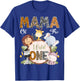 Mama Of The Wild One 1St Birthday Safari Woodland T-Shirt - T-Shirt | Royal