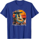 Austin Texas TX | Guitar Musician Cowboy T-Shirt - T-Shirt | Royal