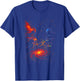 Psychedelic Universe Hippie Trippy T-Shirt - T-Shirt | Royal
