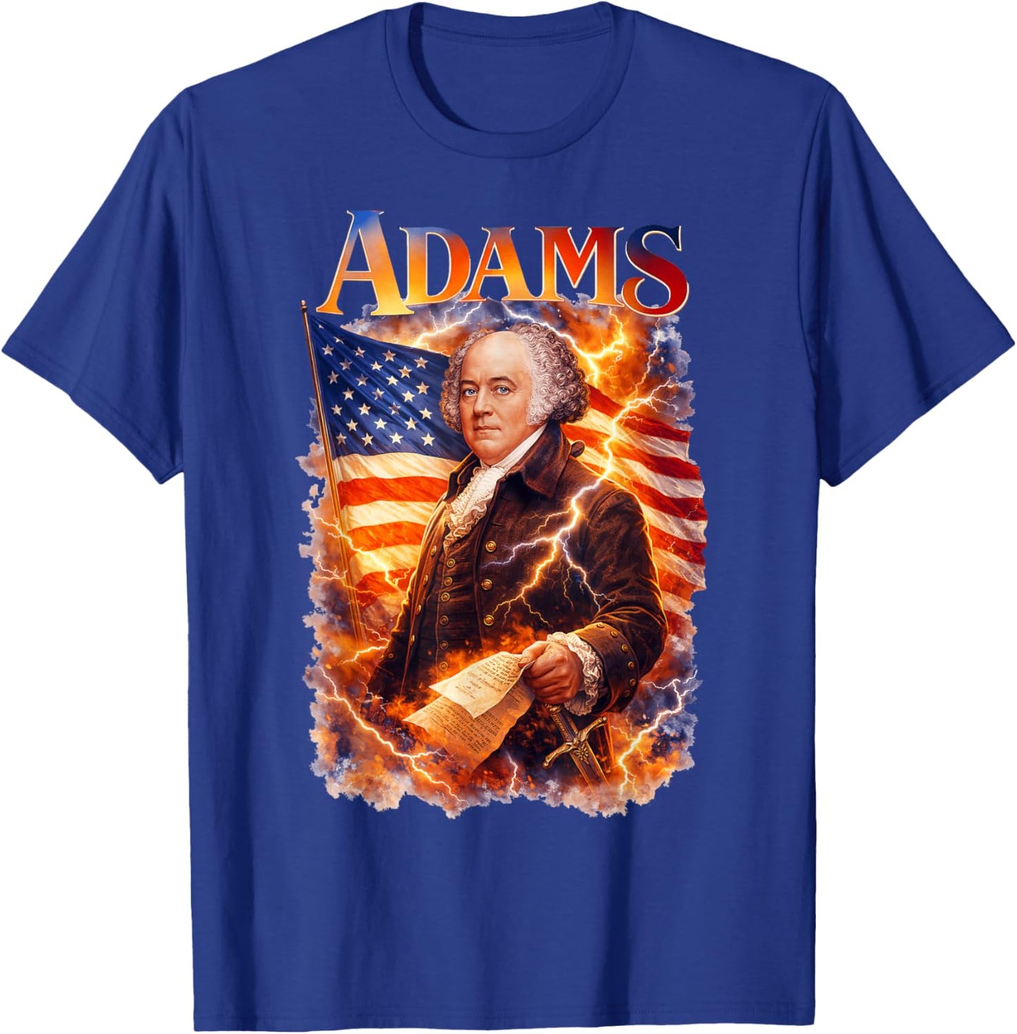 John Adams T-Shirt - T-Shirt | Royal
