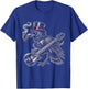 Mystical Black Raven Vintage Styles Crowes Music Bands Gifts T-Shirt - T-Shirt | Royal