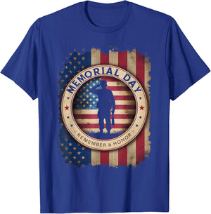 Memorial Day T-Shirt - T-Shirt | Royal