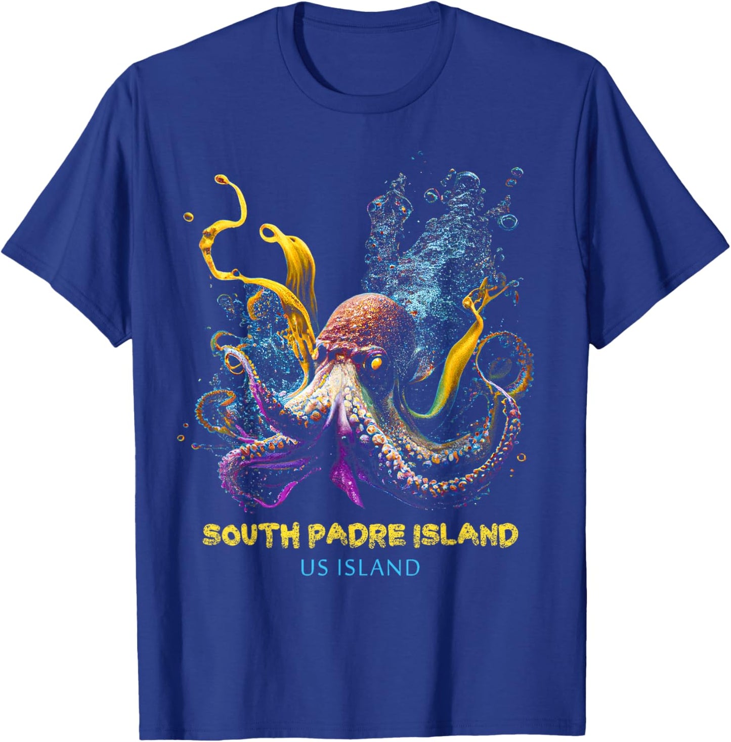 South Padre Island US Island T-Shirt - T-Shirt | Royal