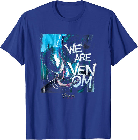 Marvel Venom: The Last Dance Distressed Symbiote Street Art T-Shirt - T-Shirt | Royal