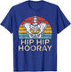 Hip Hip Hooray Hip Replacement Funny Physical Therapy T-Shirt - T-Shirt | Royal
