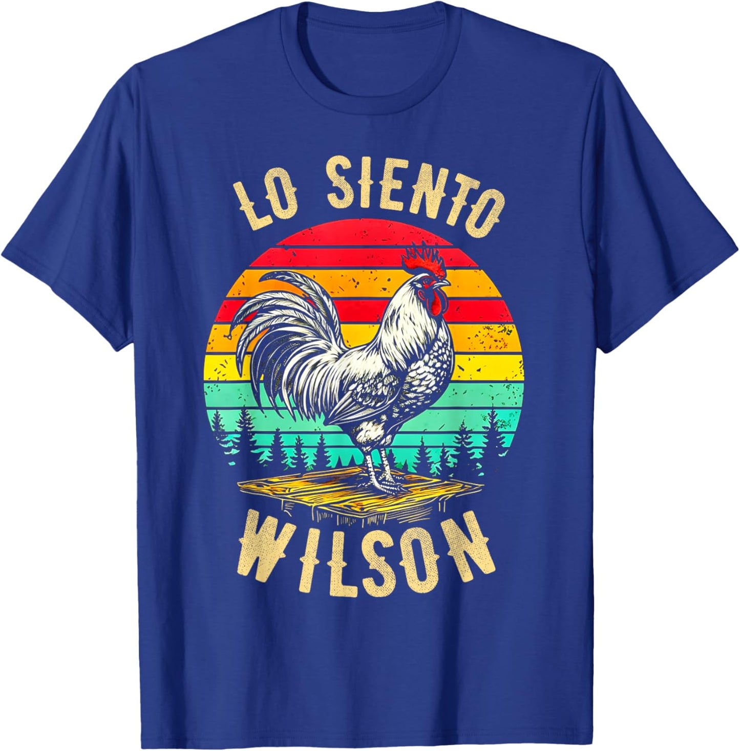 Wilson Lo Siento Vintage-Meme mit Hühnchenmotiv T-Shirt - T-Shirt | Royal