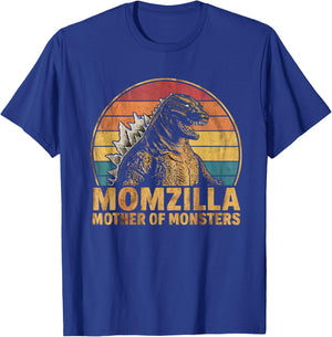 Momzilla Mother Of Monsters Funny Mother's Day Monster T-Shirt - T-Shirt | Royal