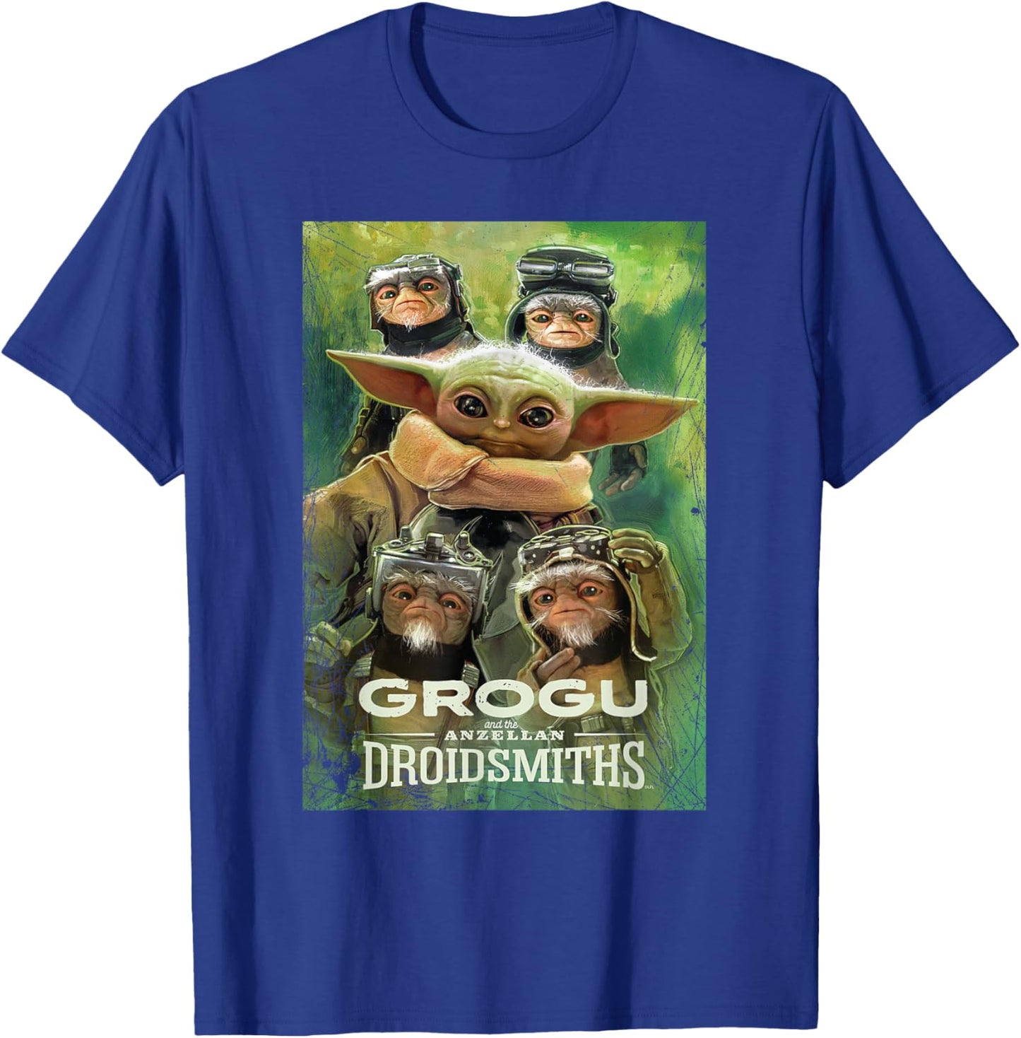 Star Wars: The Mandalorian and Grogu Anzellan Droidsmiths T-Shirt - T-Shirt | Royal