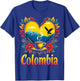 Colombia Love Heart T-Shirt - T-Shirt | Royal