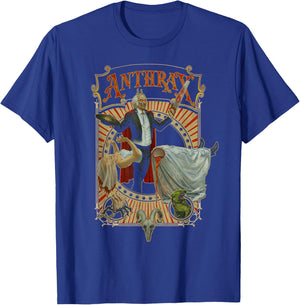 Anthrax Circus Poster T-Shirt - T-Shirt | Royal