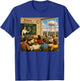 1950s Classroom Atomic Bomb Science Future Ironic Scene T-Shirt - T-Shirt | Royal
