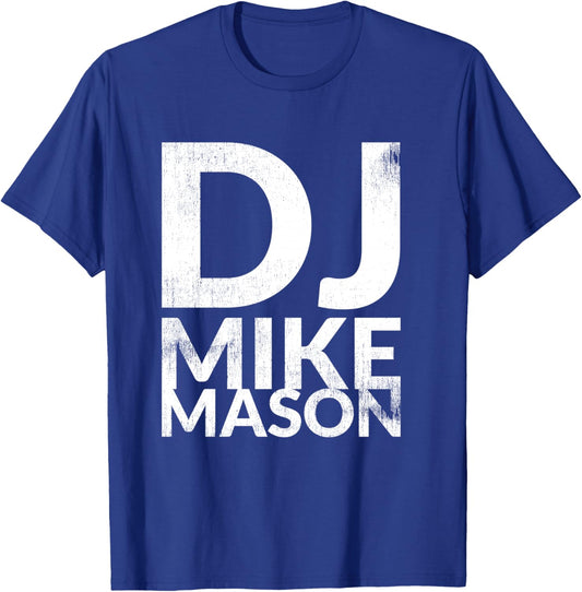 DJ MIke Mason (Official Limited Edition) T-Shirt - T-Shirt | Royal