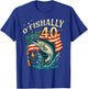 O'fishally 40 Years Old Fishing 40th Birthday Fisherman T-Shirt - T-Shirt | Royal