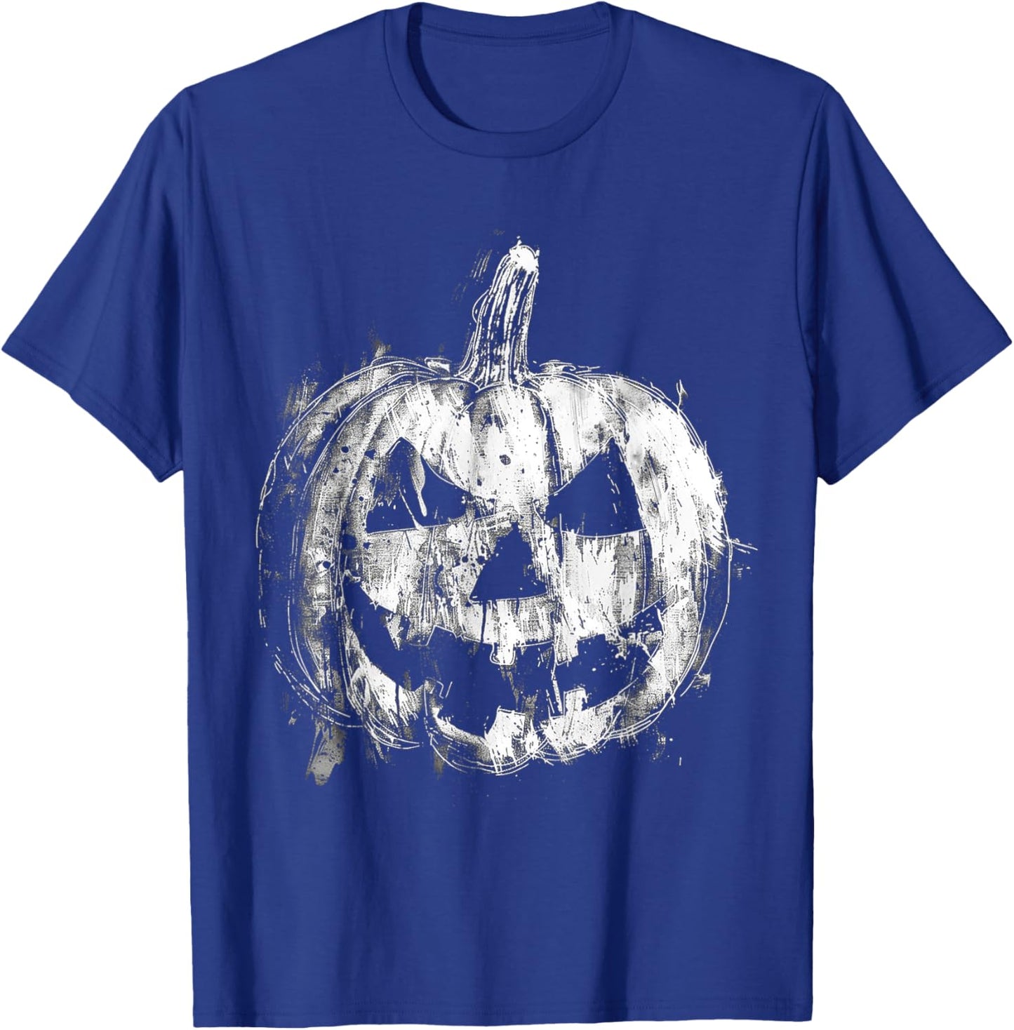 Pumpkin Costume Halloween Graphic Art Pumpkin T-Shirt - T-Shirt | Royal