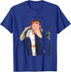 Damon Albarn Blur Singer at Brit Awards 1997 Song 2 Parklife T-Shirt - T-Shirt | Royal