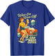 Car Wash Cuties Funny Retro Pinup Adult Humor Wax On Wax Off T-Shirt - T-Shirt | Royal