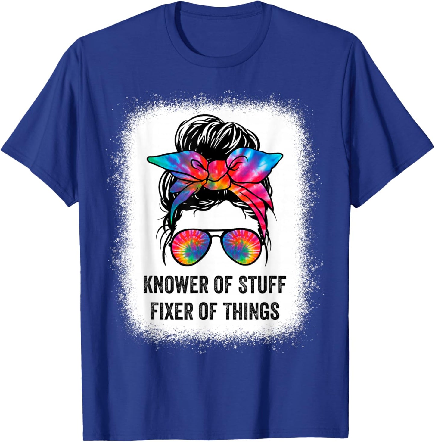 Knower of Stuff Fixer of Things Funny Handy Woman Saying T-Shirt - T-Shirt | Royal