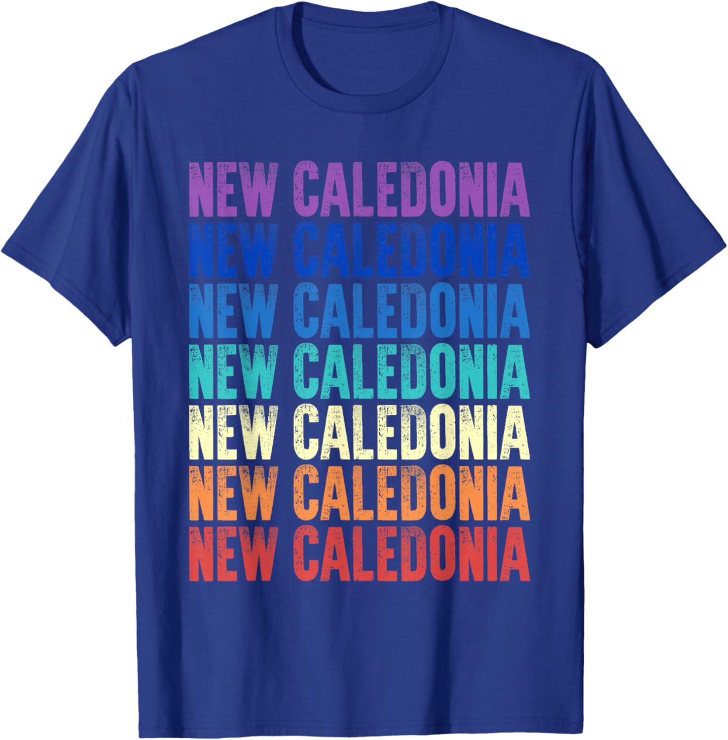 Nouvelle-Calédonie colorée T-Shirt - T-Shirt | Royal
