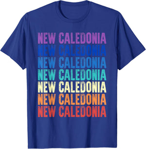Nouvelle-Calédonie colorée T-Shirt - T-Shirt | Royal