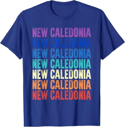 Nouvelle-Calédonie colorée T-Shirt - T-Shirt | Royal