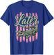 See You Later Alligator Striped Later Gator Summer Vacation T-Shirt - T-Shirt | Royal