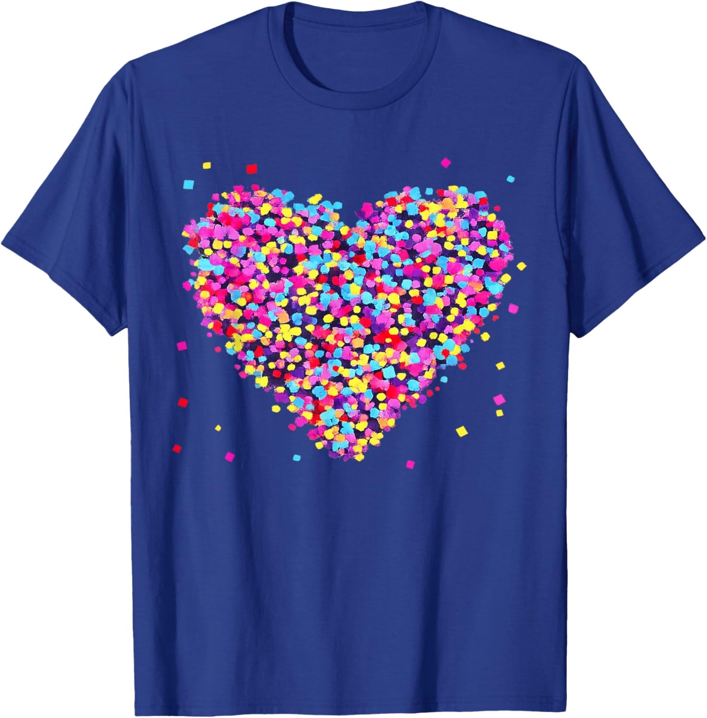 Valentine's Day Heart Costume Love Design T-Shirt - T-Shirt | Royal