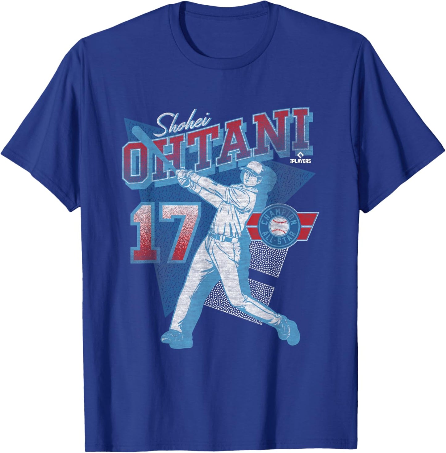 Shohei Ohtani NLCS Game 4 MLB Players #17 T-Shirt - T-Shirt | Royal
