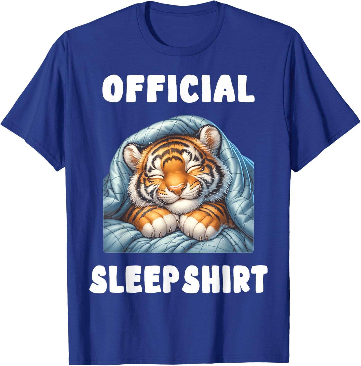 Tiger - Official Sleepshirt Pajamas Nightgown T-Shirt - T-Shirt | Royal