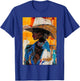 Black Cowgirl African American Melanin Western Rodeo Cowboy T-Shirt - T-Shirt | Royal