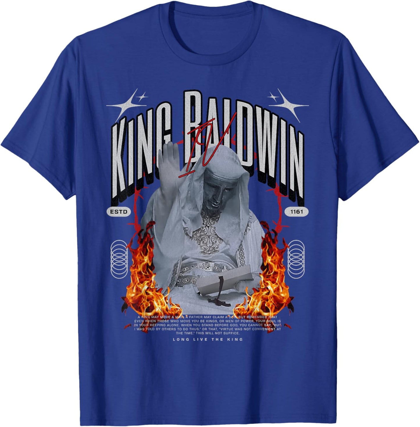 King Baldwin IV T-Shirt - T-Shirt | Royal