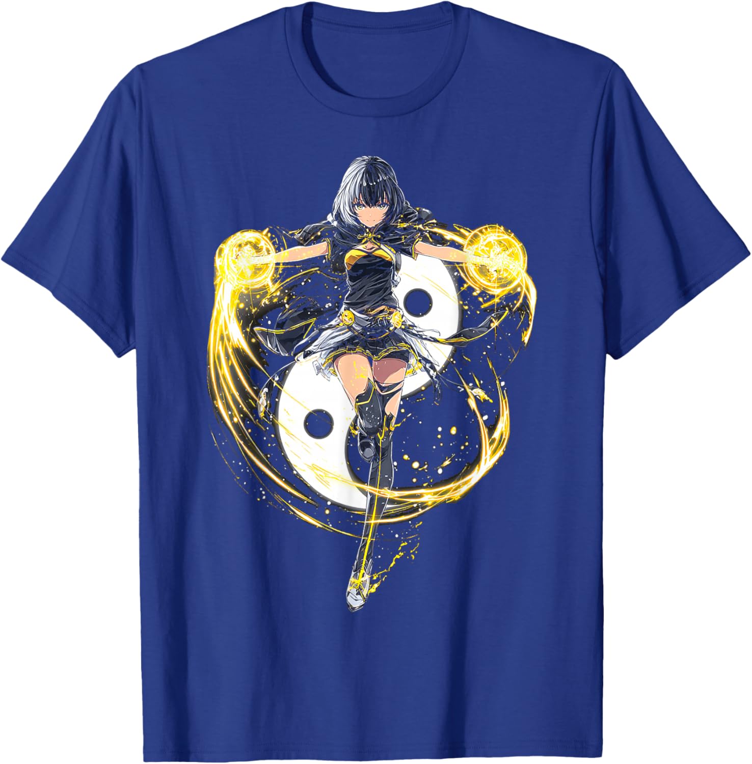 Anime Yin et Yang T-Shirt - T-Shirt | Royal
