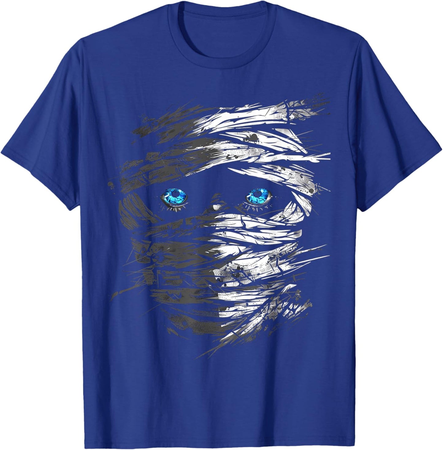 Mummy Costume Halloween Spooky Art Mummy T-Shirt - T-Shirt | Royal