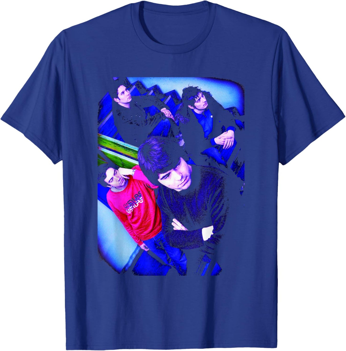 Snow Patrol Run Final Straw Era Band Portrait T-Shirt - T-Shirt | Royal