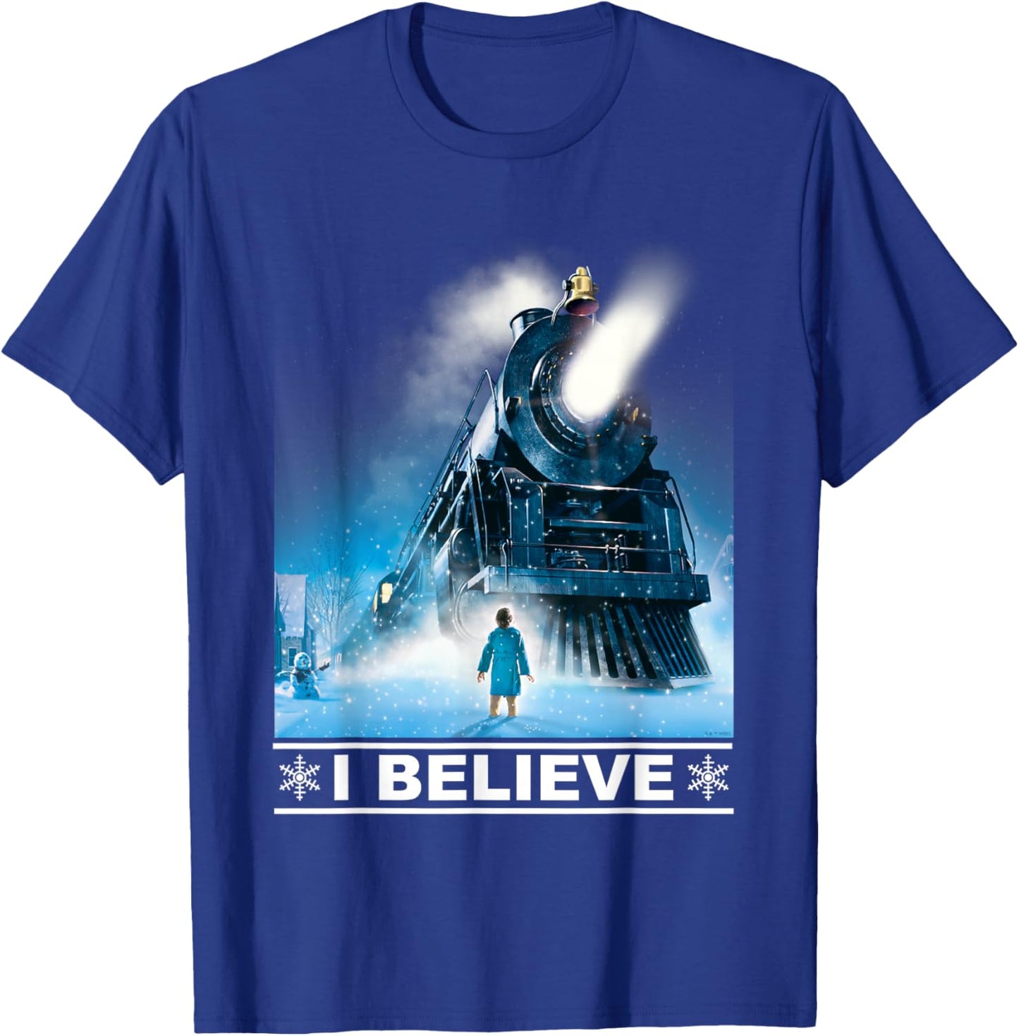 The Polar Express I Believe T-Shirt - T-Shirt | Royal